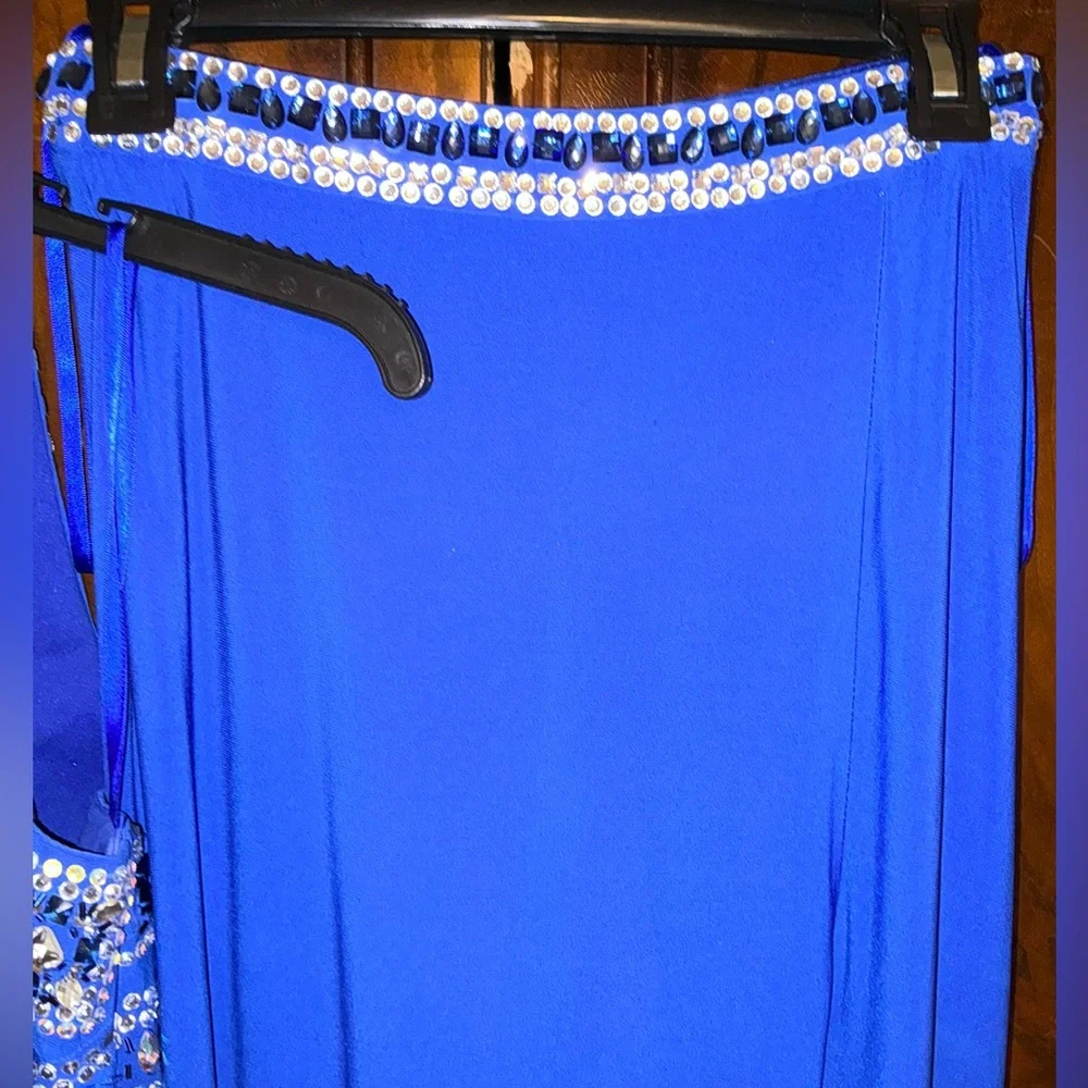Chicas 2 pc Prom Maxi Skirt & Halter Top Size S - Picture 15 of 16